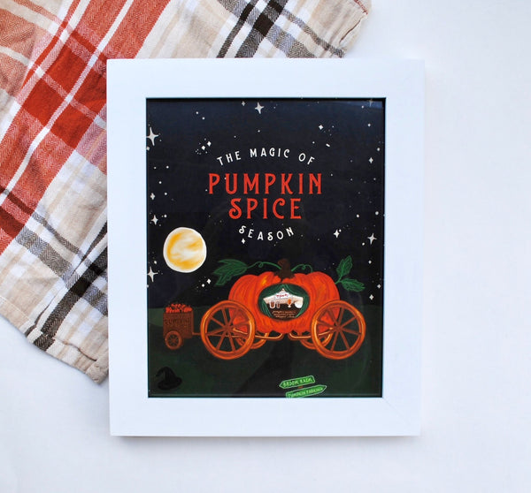 The Magic of Pumpkin Spice 8x10 Print - 2