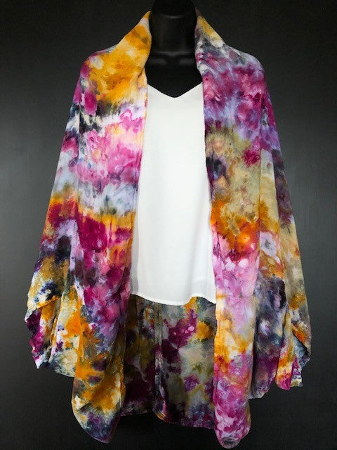Dyed Cocoon Cardigan - 1