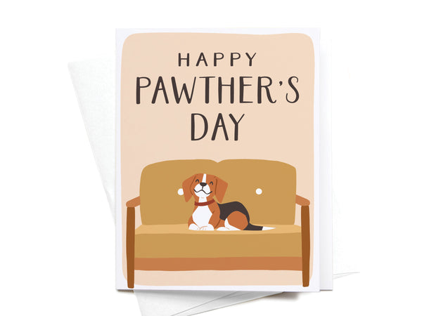 Happy Pawther's Day Greeting Card - HS