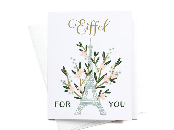 Eiffel For You Greeting Card - DS