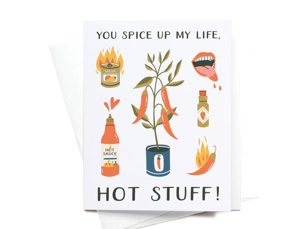 You Spice Up My Life Greeting Card - HS
