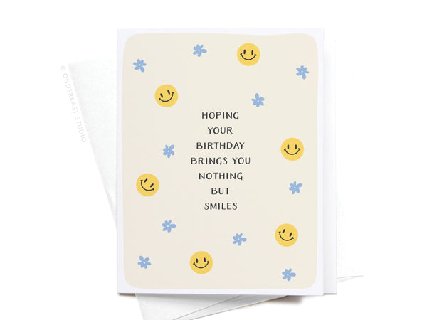 Nothing But Smiles Greeting Card - RS
