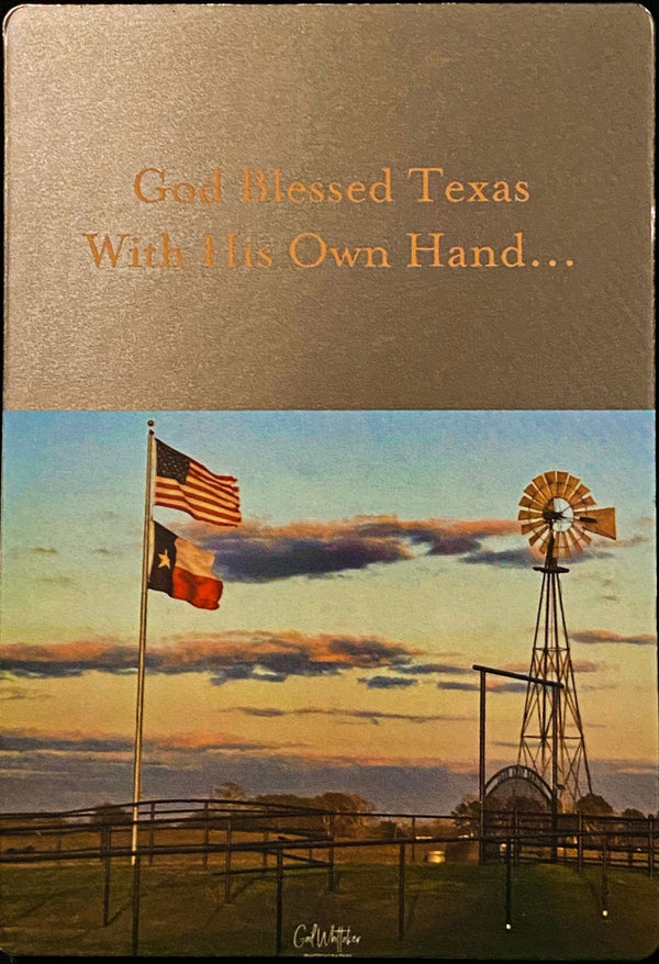 God Blessed Texas Photography Print - 1
