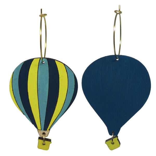 Hot Air Balloon Earrings - 3