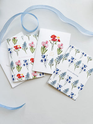 Assorted Floral Notecards - 1