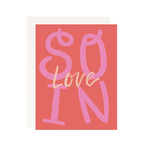 So In Love Valentine's Day Card - 1
