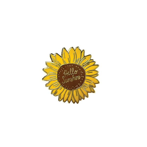 Hello Sunshine Sunflower Pin - 2