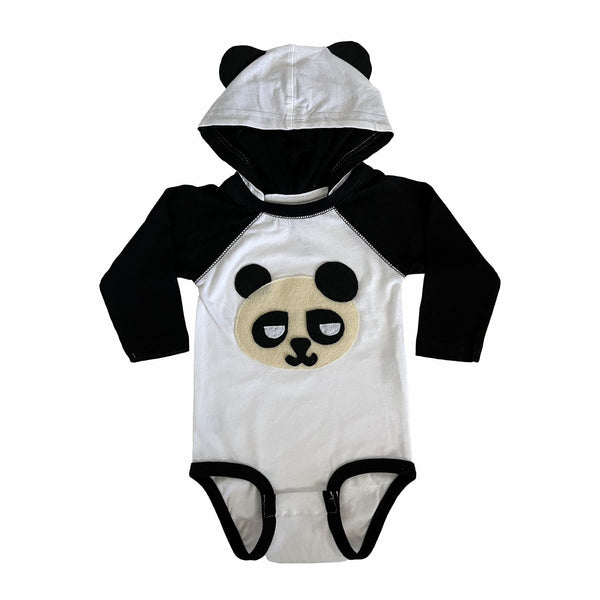 Panda - Infant Bodysuit w/Ears - 2