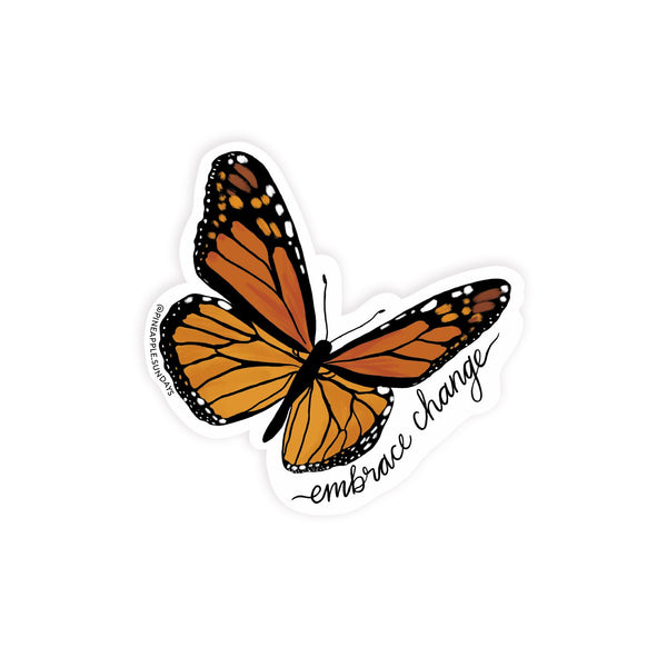 Monarch Butterfly Sticker - 1