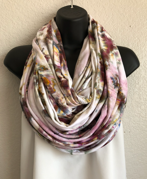 Ice Dyed Infinity Scarf - 1