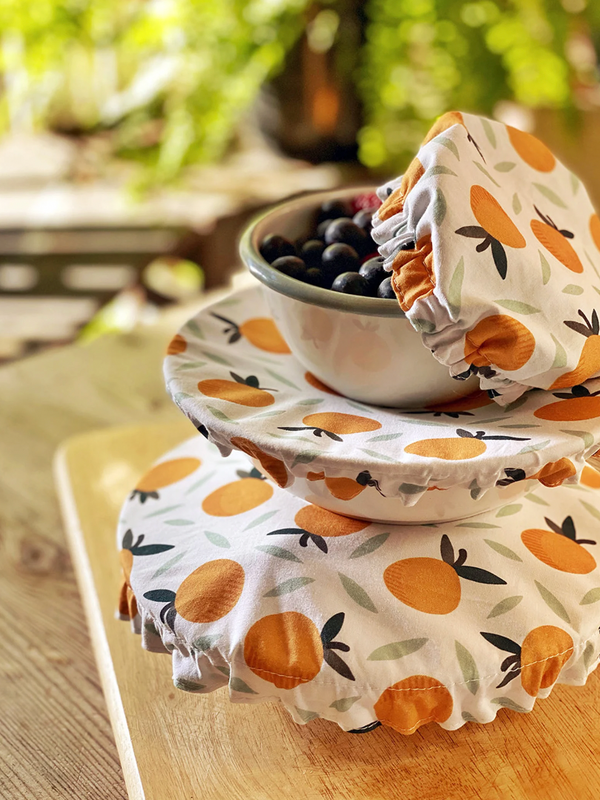 Fruit Pattern Cotton Bowl Covers - 1