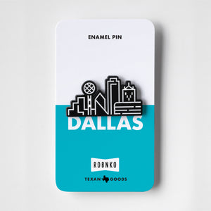 Dallas Skyline Pin - 1