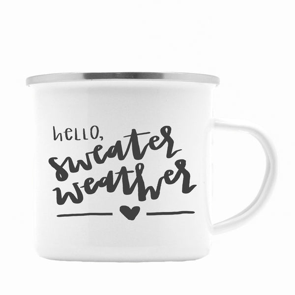 Hello Sweater Weather Coffee Mug