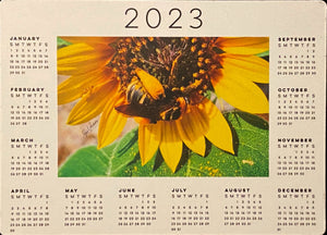 Bee on Sunflower Photography Print - 1