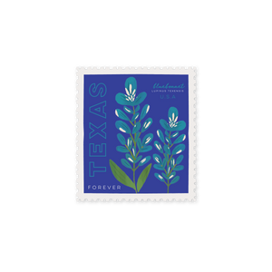 Bluebonnet Stamp Magnet - 1