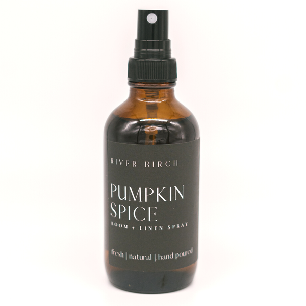 Pumpkin Spice - 4 oz Amber Glass Room + Linen Spray