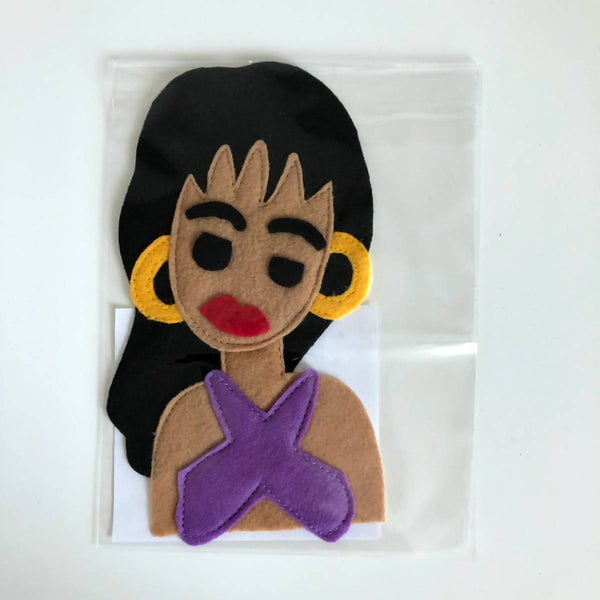 Queen of Tejano - Iron On Applique/Patch
