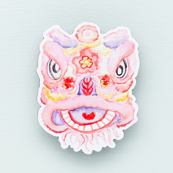 Lion Dance Sticker - 1