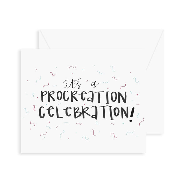Procreation Celebration Greeting Card