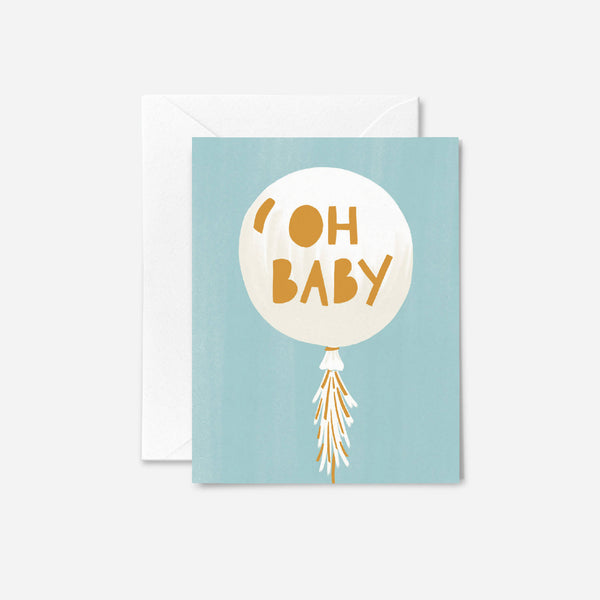 Blue Oh Baby Card